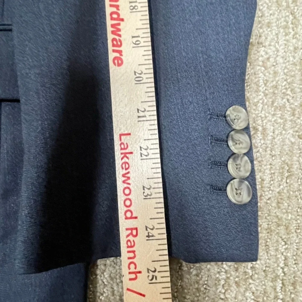 Indochino Blazer Mens 48 Gray Professional Wool Paisley Lining Sports Coat‎